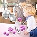 3 Sizes Multifunction DIY Metal Bath Bomb Mold with Comprehensive Instructions, 20 pieces Bath Bomb Mold Set, FDA Certified & BPA Free, Great for Crafting Your Own Bath Fizzies