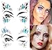 SHINEYES 6 Pcs Festival Party Face Jewels, Rhinestone Face Gems, Halloween Music Festival Birthday Rave Carnival Party Face Stickers