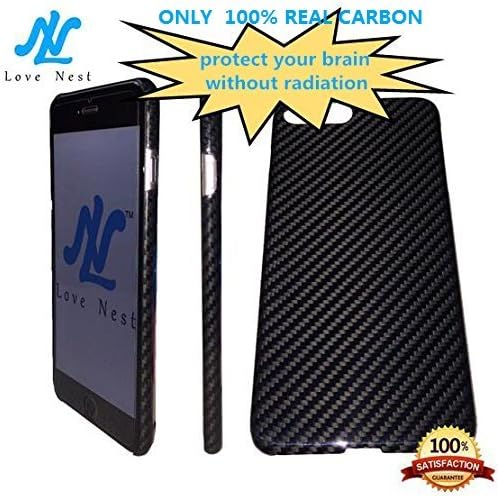 iPhone 7 Case, Love Nest Black Carbon Fiber Super Slim Smooth iPhone Case iPhone 7 Light Thin Cover Full Protective Anti-Scratch Resistant Cover Case for iPhone 7 and iPhone 8