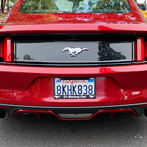 Custom License Plate Frame - Personalized License Plate Frame Covers with Custom Text & Pattern - Aluminum Metal Frames
