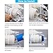 Membrane Solutions Reverse Osmosis Membrane 150GPD RO Membrane Water Filter Replacement RO Membrane Housing DIY Kit,1/4 Quick Connector, Check valve, Wrench Whole Set