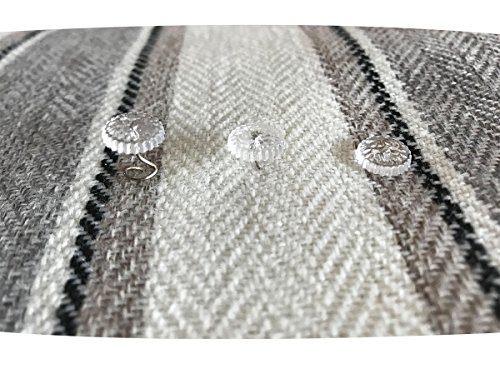 G.S YOZOH Upholstery Twist Pins for Slipcovers and Bedskirts, Set of 50 - Thumbnail 4