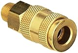 Milton S-765 1/4" MNPT V Style High Flow Coupler