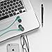 Earphones, Anmii S2 Earbuds In-ear Headphones with Microphone, Dynamic Crystal Clear Sound, Ergonomic Comfort-Fit Headset for Android/PC/Table (Light Blue or Mint Green)
