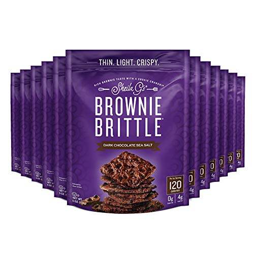 Sheila G's Brownie Brittle, Low Calorie, Sweets & Treats Dessert