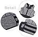SlimmKISS Waist Trainer Corset for Weight Loss Tummy Control Sport Workout Body Shaper with Adjustable Straps