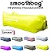 Inflatable Lounger and Indoor Outdoor Sofa: Lazybag Air Lounge Chair with Built-in Headrest | Banana Sleeping Bag, Hammock, Pool Float, Portable Camp Seat, Lazy Hangout Couch Bed (Green)