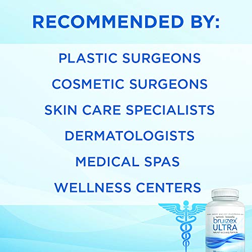 BRUIZEX Ultra Bruising Relief Supplement, 120 Capsules Swelling Surgery Supplements for