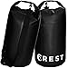 'Vapour', Waterproof Dry Bag by CREST - 10L/20L/30L, Roll Top Sack Keeps Gear Safe and Dry for Kayaking, Rafting, Cycling, Camping, Hiking, Commuting and The Beach. with Padded Straps and Quick Access