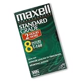 Maxell Standard Grade T-160 VHS Videotapes 10-Pack