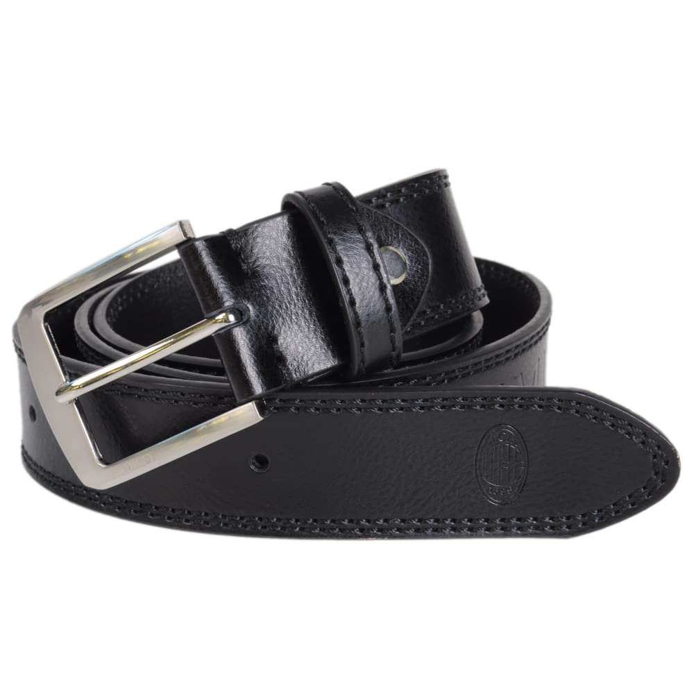 AC Milan Unisex Cintura in Pelle Belt