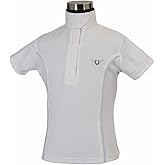 TuffRider Girl's Kirby Kwik Dry Short Sleeve Show Shirt