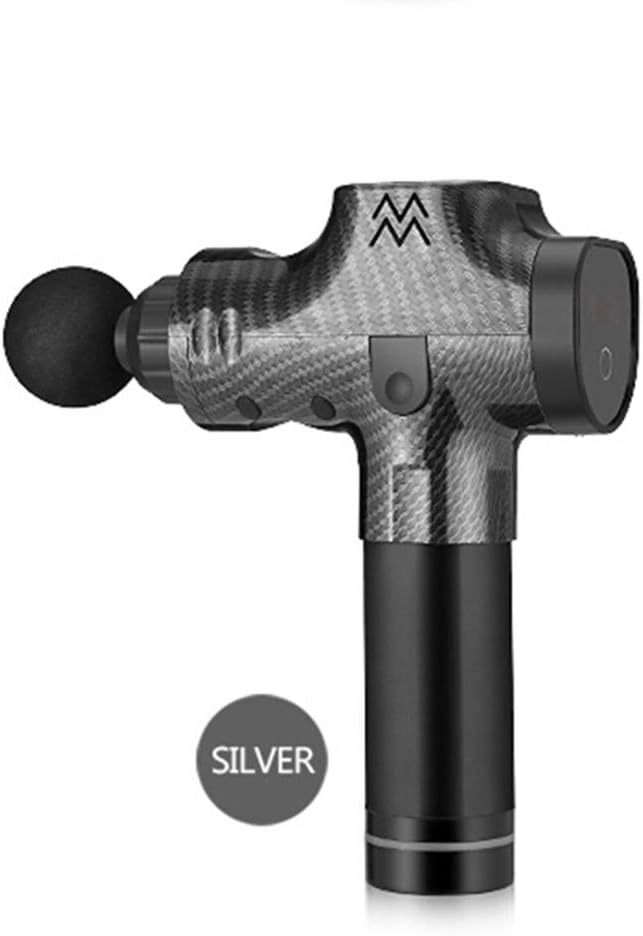 SXFJF Muscle Massage Gun Deep Tissue Massage Gun, Provides Full Body Relief, Portable Handheld and Ergonomic for Muscle Ache, Pain, Tension for Athletes, Execise,C,Touch