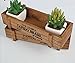 Greencherry Retro Zakka Style Wooden multifunctional desk box for Flowers / Plants / Jewelry /Storage Organizer