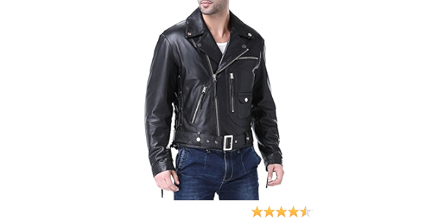 airborne leather motorcycle jacket