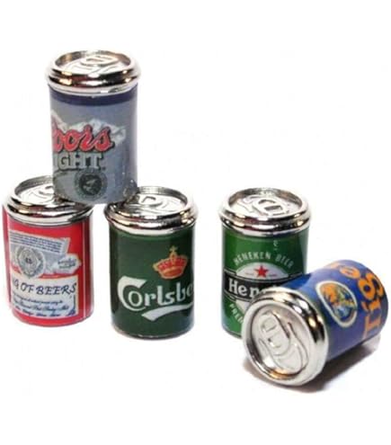 Odoria 1/6 Miniature Beer Crate With 6Pcs Bottles