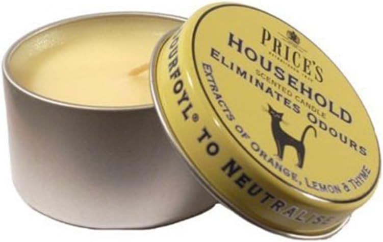 Price's Household Tin Candle Home Decor