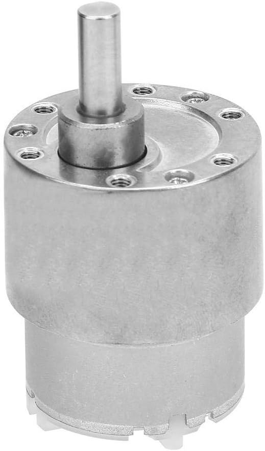 DC 12V Gear Motor, Speed Reduction Motor Toy Vending Machine Window Opener DC Gear Motor Automation Equipment(12V 50RPM) - Image 3