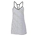 FUNOC Women Sleeveless Party Dress Evening Cocktail Casual Mini Dress
