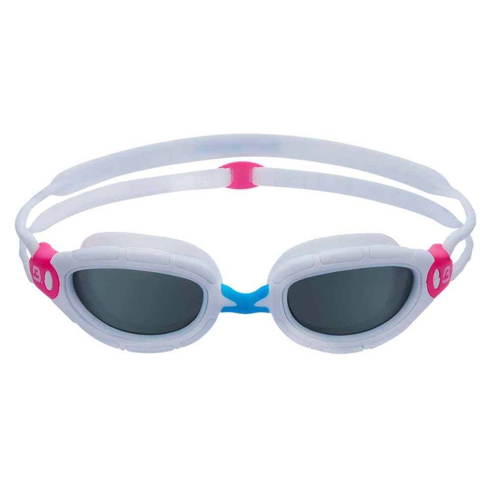 Barracuda Junior Swim Goggle AQUAFISK - Curved Lenses Dual-material Frame, Anti-fog UV Protection, No Leaking for Children ages 4~8 IE-30115 (PINK)