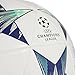 adidas Champions League Finale Kiev Capitano Soccer Ball, White/Blue, Size 5