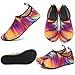 CIOR Lightweight Aqua Socks Quick-Dry Water Shoes Mutifunctional Barefoot For Beach Pool Surf Yoga Exercise SX-Colorful-38/39
