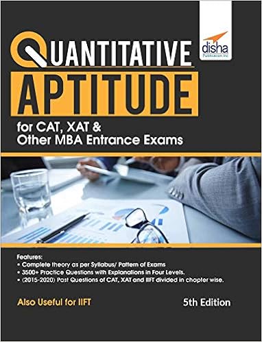 Quantitative Aptitude for CAT Quantitative Aptitude for CAT