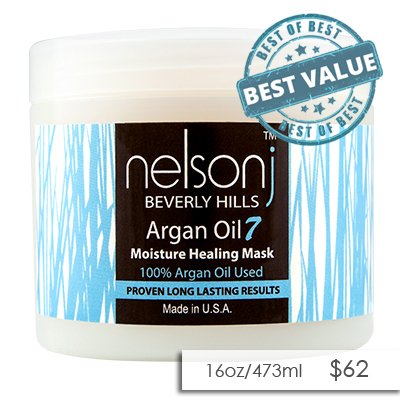 Nelson j beverly hills argan oil 7 moisture healing mas…