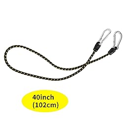 XSTRAP STANDARD 6PK Bungee Cords with Carabiners 40