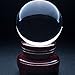 SunAngel Photo Crystal Ball,Optical Glass Spheres, K9 Crystal Sphere Ball, LensBall Crystal Photography Ball&Art Decor Crystal Orb(100MM with Stand)