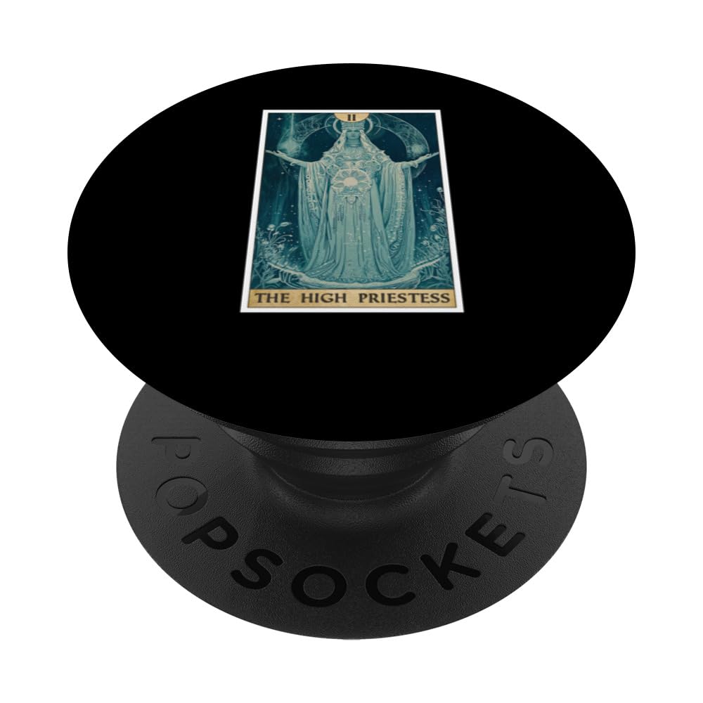 Tarot Cards Tarot Card 2 The High Priestess PopSockets Swappable PopGrip