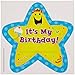 Creative Teaching Press Adhesive Badges - Birthday Star - 6 1/4 x 3 1/4 inch - Pack of 36