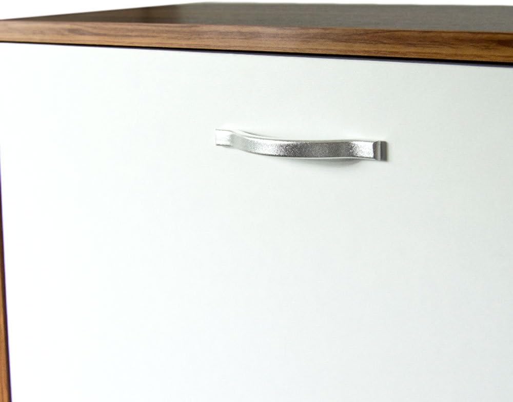 Vida Designs Shoe Cabinet, Wooden Shoe Storage Unit with 3 Pull-Down Drawers - Image 5