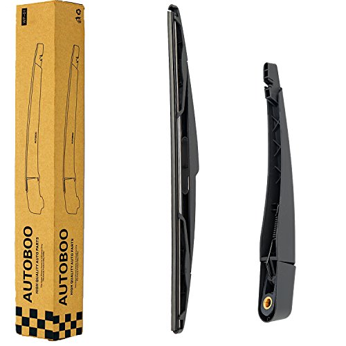 AUTOBOO Replacement For FORD EDGE 07-14 Lincoln MKX 2007-2013 Rear Windshield Back Wiper Arm Blade Cover Cap Set- -Original Factory Quality