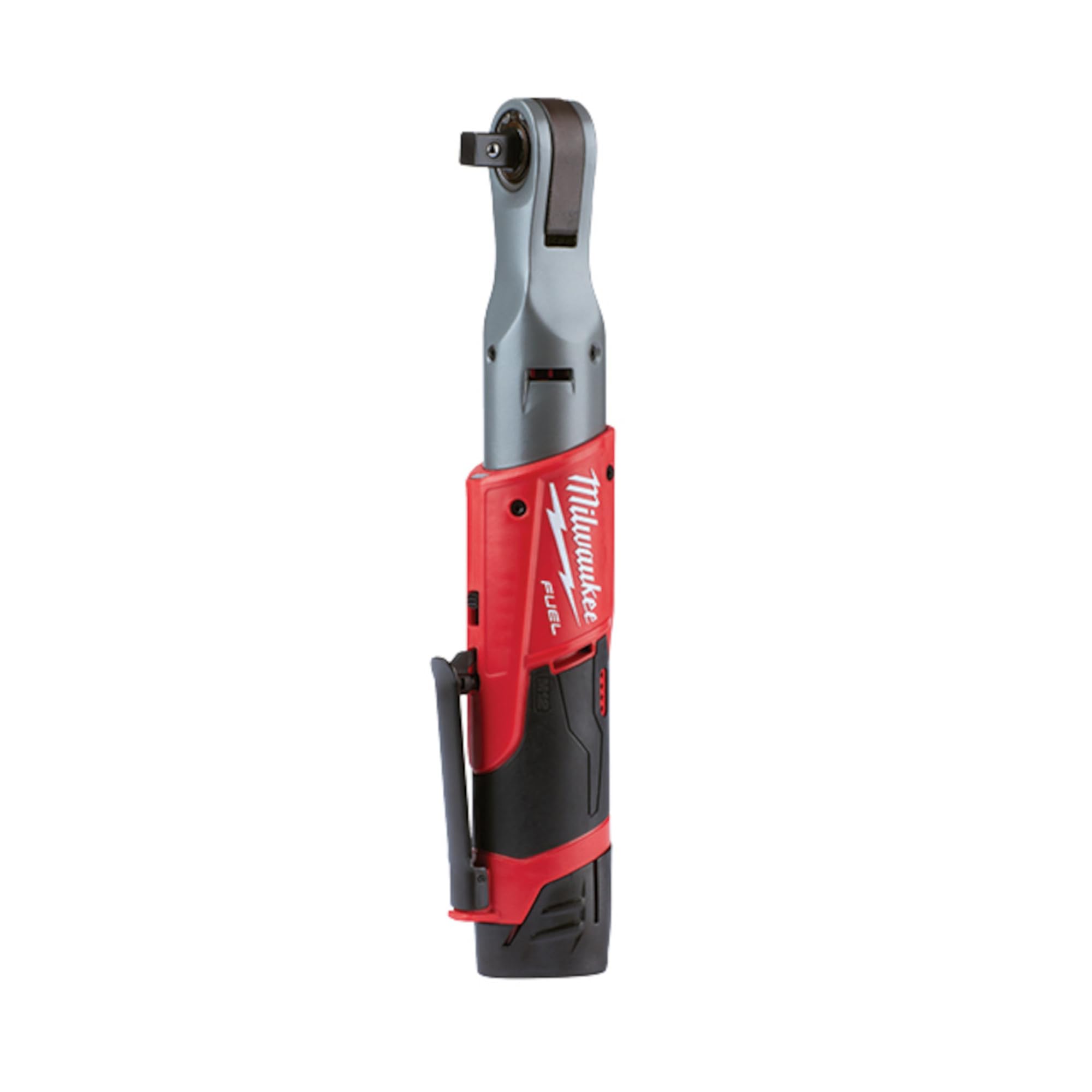 Milwaukee M12 FUEL 1/2" Ratchet with 2 Batteries
