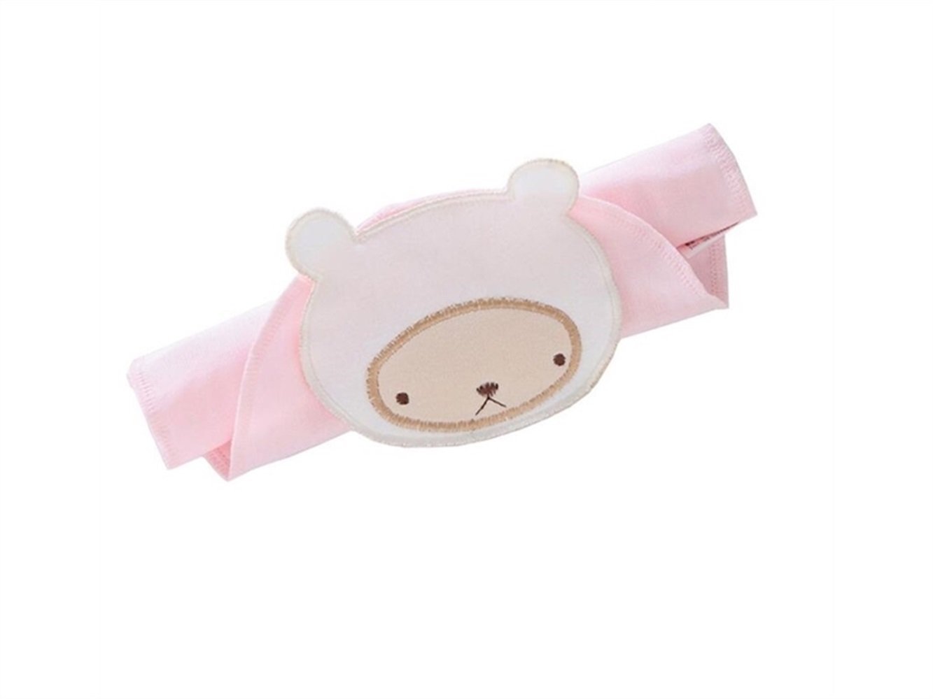 PanpA Weich 2 Stück Blume und Bär Muster Schweißabsorbierendes Handtuch