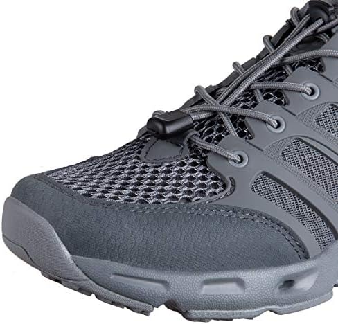 Water shoes with fast-drying midsole and breathable design.