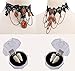 luck sea Vampire Choker Teeth Fangs Costumes for Girls - Gothic Necklace Halloween Party Supplies