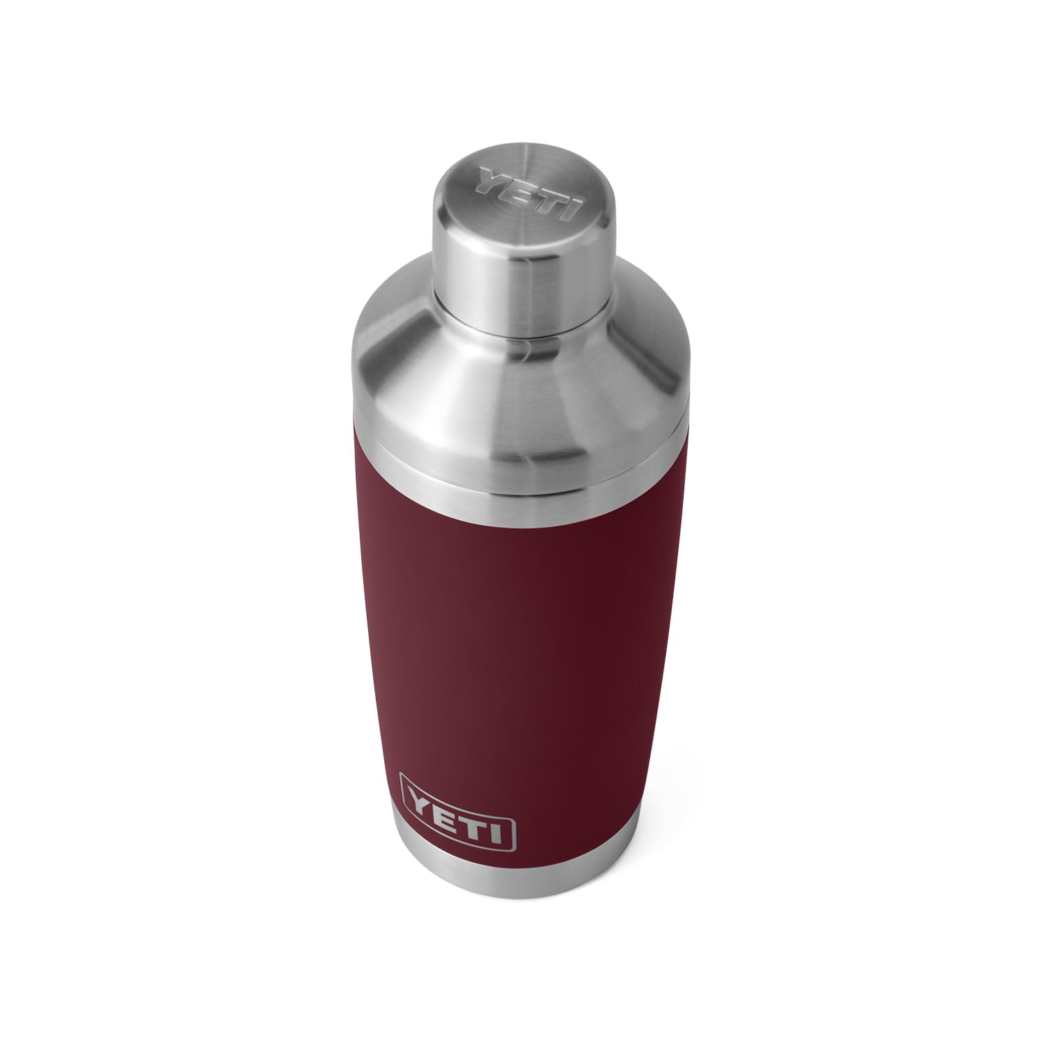 YETI Rambler 20 oz Cocktail Shaker, Stainless Steel, Vacuum Insulated, Wild Vine Red Image