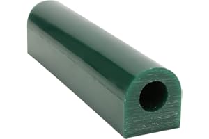 Acouto Green Smooth Carving Wax Ring Tube Mould Jewelry Making Processing Tool for Jewelry Wax Tube Carving