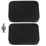 Harbot (Pack of 2 502844401 Air Filter with Fuel Filter for Husqvarna 150BT 350BT 350BF 560BFS 560BTS Red Max EBZ5100 EBZ5100Q EBZ5100RH EBZ5150 EBZ5150RH EBZ6500 EBZ6500RH Backpack Blower