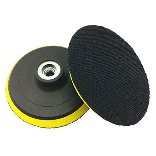 Angle Grinder Sanding wheel - TOOGOO(R) Angle Grinder Sanding Polishing Hook and Loop Backing Pad 4" Dia - Thumbnail 2