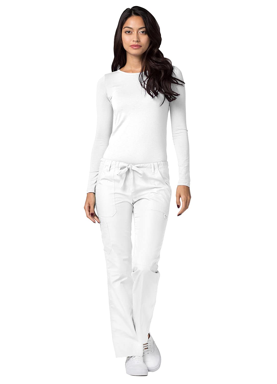 Adar Underscrubs for Women 3 Pack - Long Sleeve Underscrub Comfort Tee