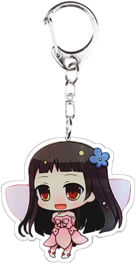 dfhdrtj Nice Anime Sword Art Online Acrylic Keychain Double-sided Transparent Pendant(None H02)