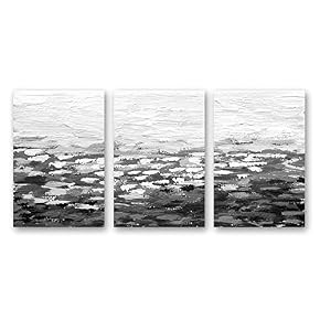 3 Panel Abstract Painting Pictures Home Wall for...