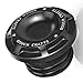 Black Aluminum Fuel Gas Tank Cap with Rubber Washer for Harley Davidson Sportster 1200 883 1996-2014