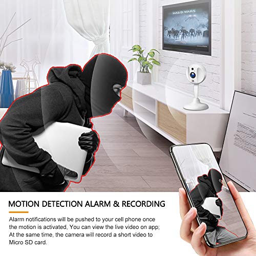 Mini Spy Camera Wireless Hidden Cameras WiFi Tiny Home Indoor Security