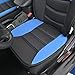 BDK Superman Car Seat Cushion - Padded Comfort Support for Car Truck SUV Home & Office (Pair)