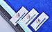 HOPESHINE Microfiber Sports Towel Soft Travel Towels Fast Drying Gym Towels 3-Pack 16inch X 32inch (Dark Blue+Light Blue+Grey)