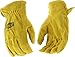 IRONCAT 9405 Grain Split Driver Glove – [1 Pair] XXX-Large, Split Cowhide Leather Gloves with Elastic Wrist,Tan